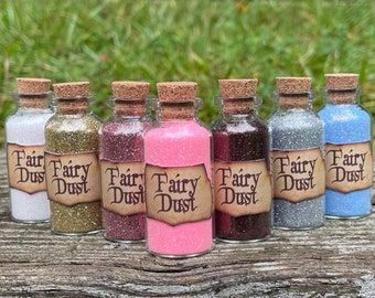 Magical Fairy Dust / Baby Shower party Decor / Pixie Dust / Soft Palette Color / Rose Gold / Silver / Disney Cruise FE / Fairy Party Favors