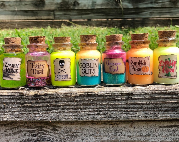 Glow in the Dark Potions / Magic Potions for Kids / Apothecary Etsy