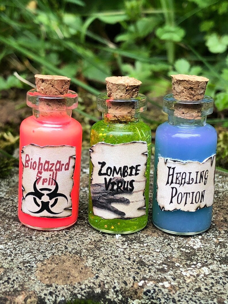 Make Your Own Potions / Halloween Party / Potions for Kids / Etsy