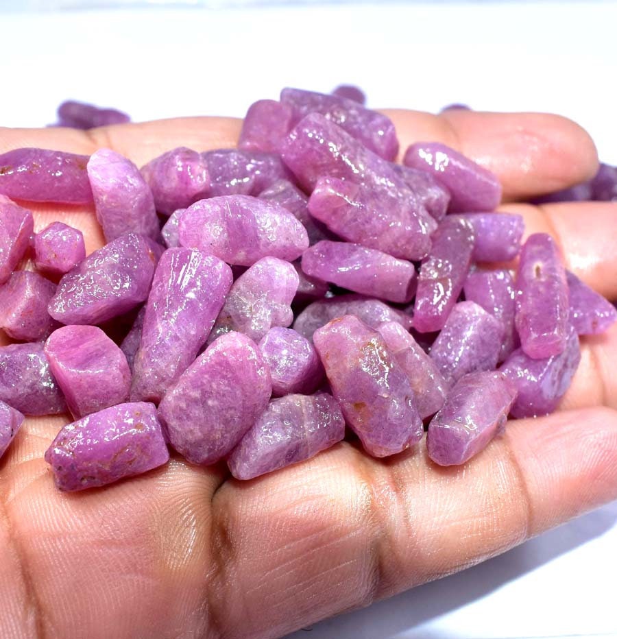 Earth Ruby 100% Natural Pink Ruby Untreated Earth-mined Specimen Facet - Etsy UK
