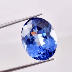 17.00 Ct Natural Royal Blue Ceylon Sapphire Oval Cut Loose Gems Certified 13x16 MM, AAA Top Quality Sapphire, Ring & Jewelry Making Gemstone