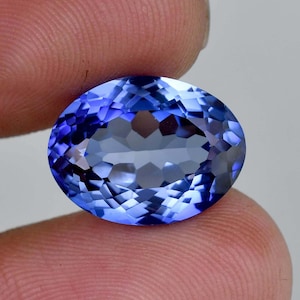 10x12 MM Natural Royal Blue Ceylon Sapphire Faceted Oval Cut Loose Gemstone Certified, AAA+ Top Quality Sapphire, Ring & Jewelry Making Gem