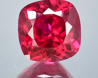 Raro Natural Flawless Moçambique Pigeon Blood Red Ruby Cushion Cut Loose Gemstone Certificado, AAA Top Quality Ruby, Anel & Jewelry Making Gem