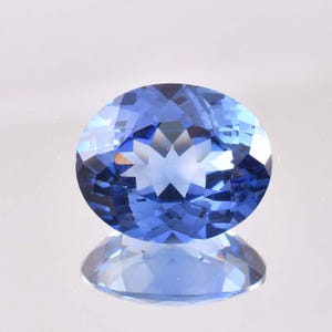 13 x 10 MM AAA+ 7.00 カラット 天然ロイヤルビビッドブルー