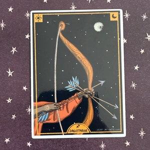 Adesivo in vinile zodiaco Sagittario