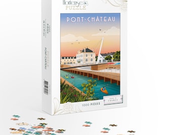 Puzzle Pont-Château – Pays de la Loire 1000 pièces - Hortense