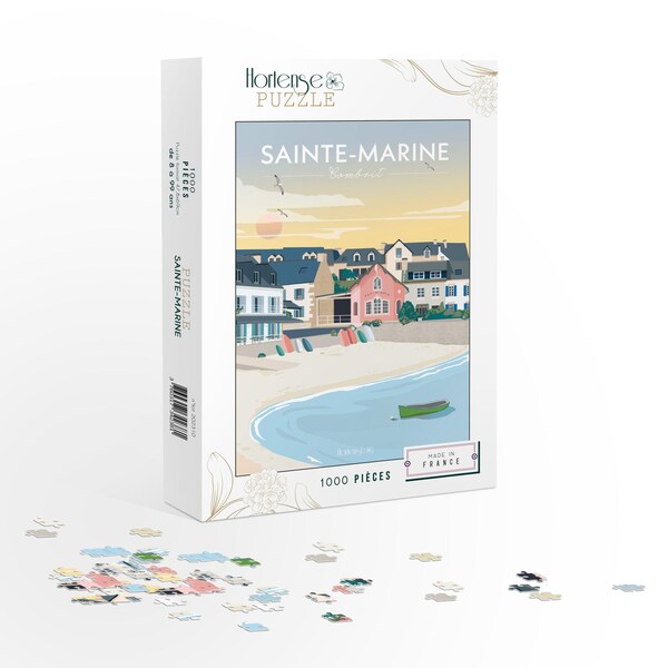 Puzzle Sainte-Marine – Pays Bigouden 1000 pièces - Hortense