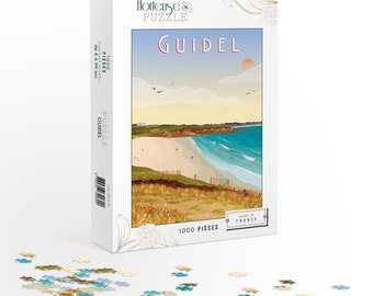 Guidel Puzzle – Loc’h Beach 1000 pieces – Hortense