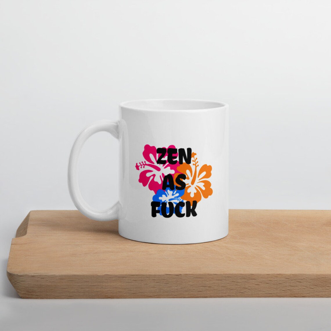 Zen Coffee Mug Coffee Cup with Sayings Mug with Sayings Etsy