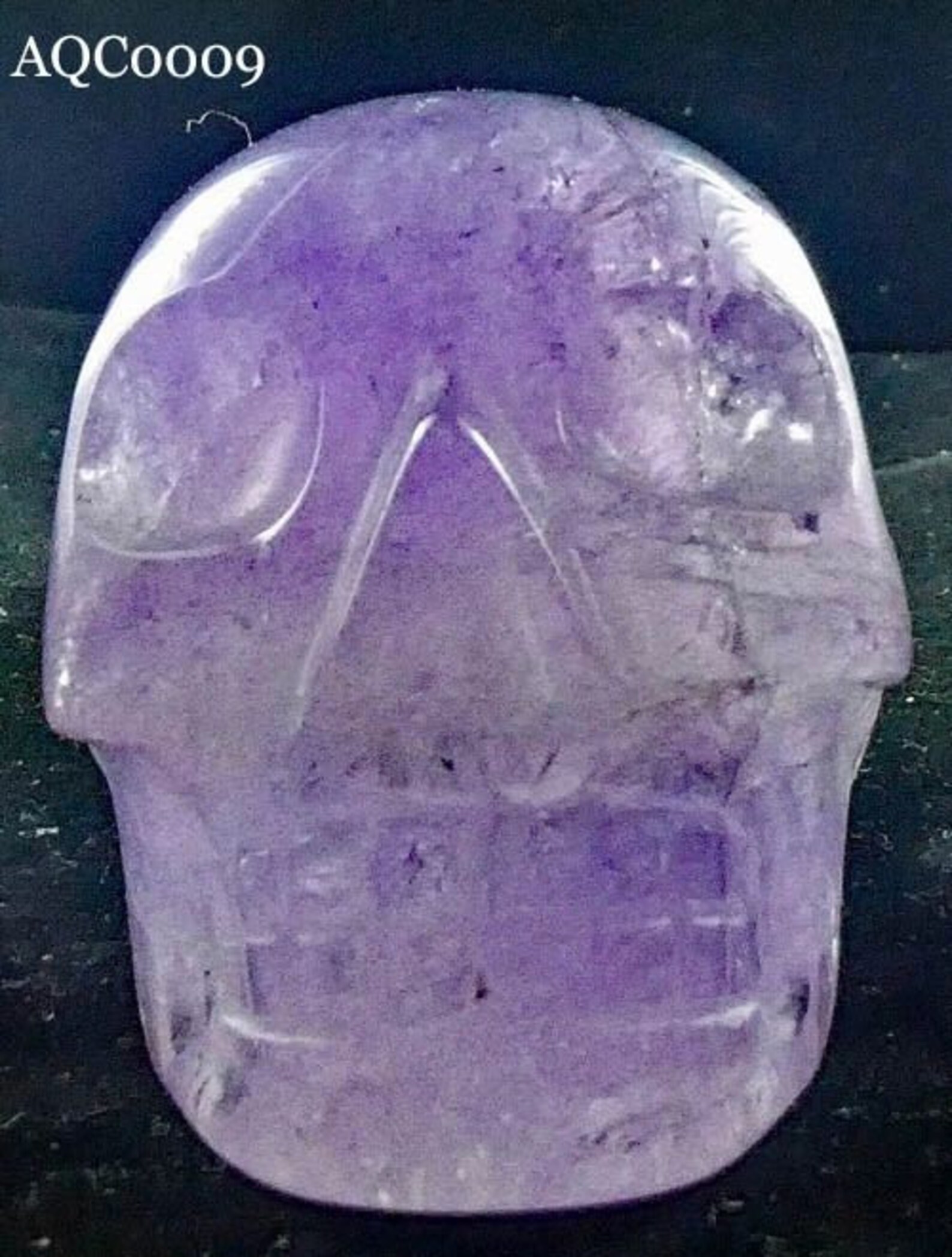 AMETHYST CRYSTAL SKULL 1 3/4 227 Gms Etsy