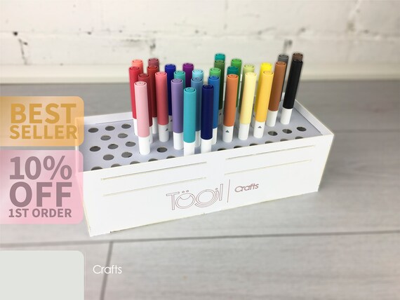 Diy Template Cricut Pen Storage Printable Make At Home Svg Etsy