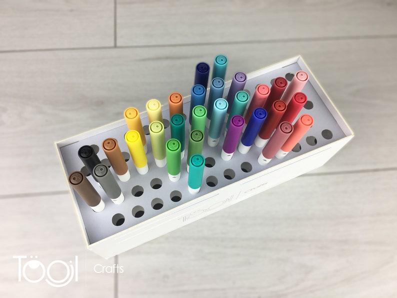 Download DIY Template Cricut Pen Storage Printable Make At Home SVG ...