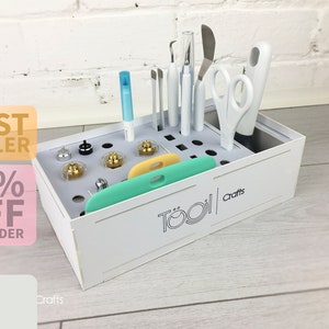 DIY Template Cricut Tool Storage Blade Storage Printable | Tool Holder | Box Template | Make At Home | Design Space Files | SVG
