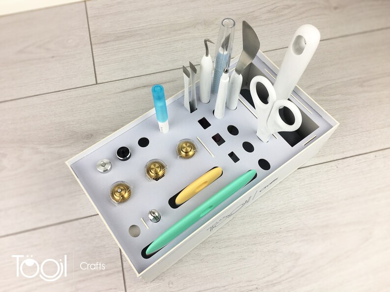 Download DIY Template Cricut Tool Storage Blade Storage Printable ...
