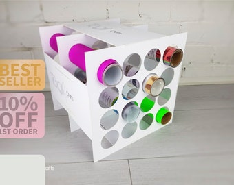 Dollar Tree HACK! Vinyl Roll Holder