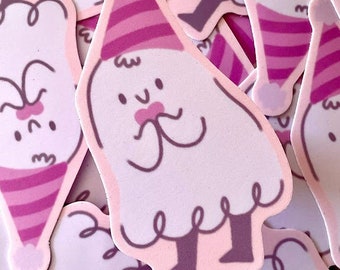 Cute Little Ghostie Weatherproof Sticker Decal