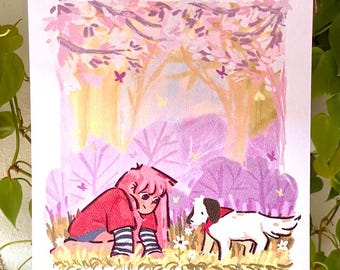 Look! Hazel Adventures Art Print 8x10