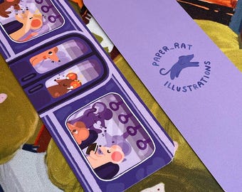 Marcapáginas/Accesorios de lectura de Subway Rats