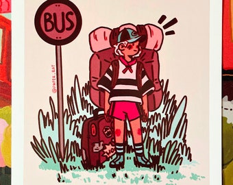 Going on an Adventure Art Print