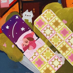 Granny Patch Quilt Bookmark | Reading Accessories