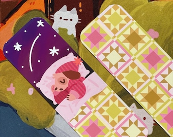 Marcapáginas de patchwork de la abuela / Accesorios de lectura