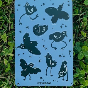 Kip the Bird Sticker Sheet