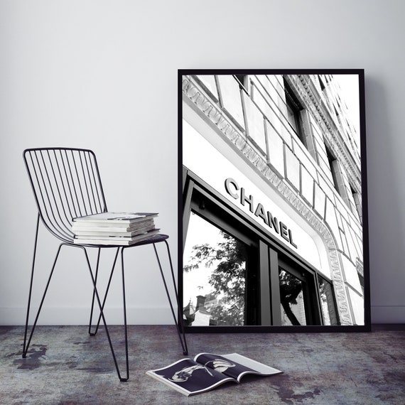 New York Storefront Chanel No.4 Poster 