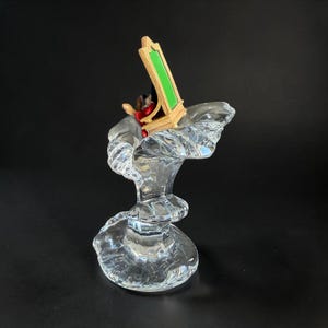 Vintage Walt Disney Crystal & Pewter Mickey Mouse Figurine - 10322 image 5