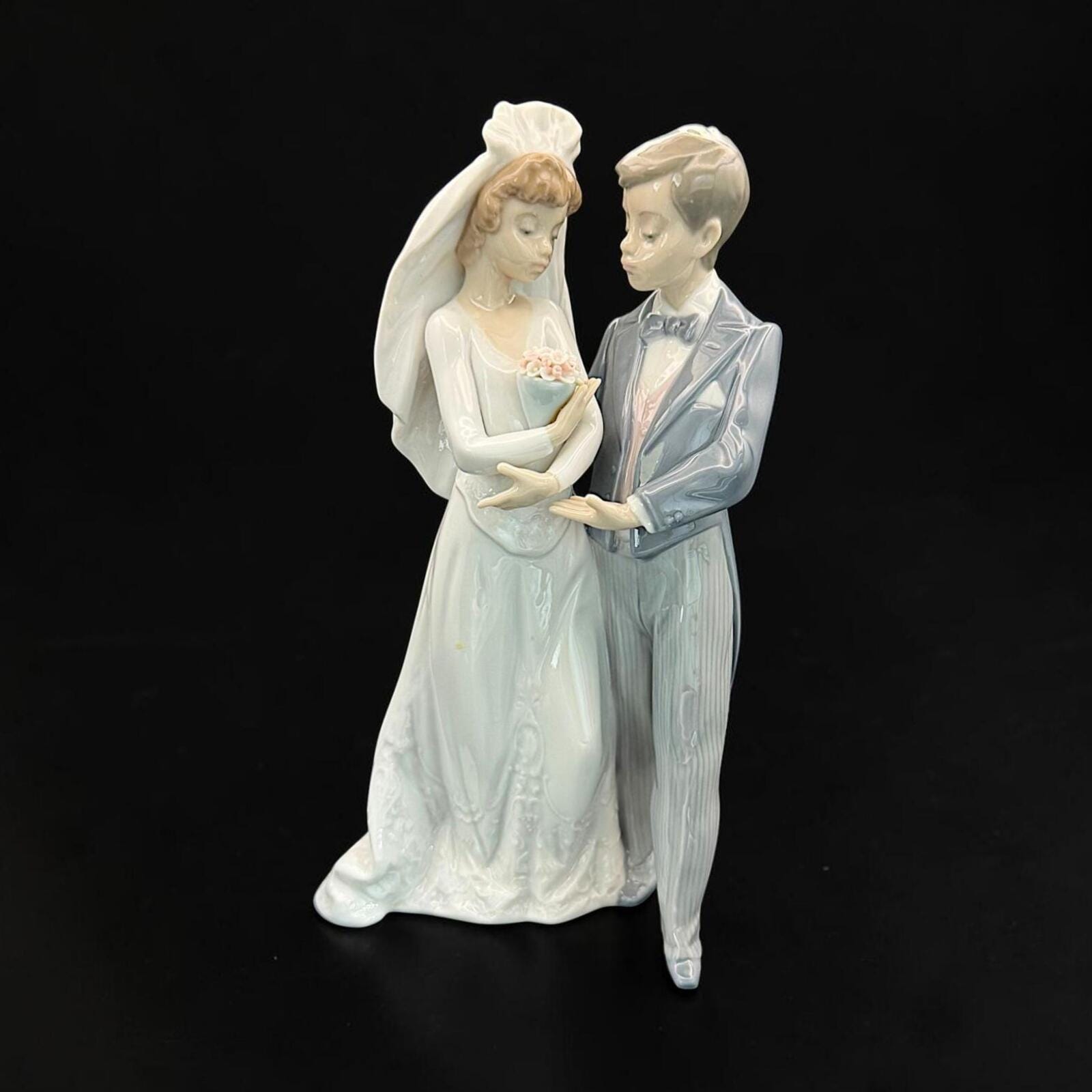 Lladro From This Day Forward Bride Groom Figurine #5885 8