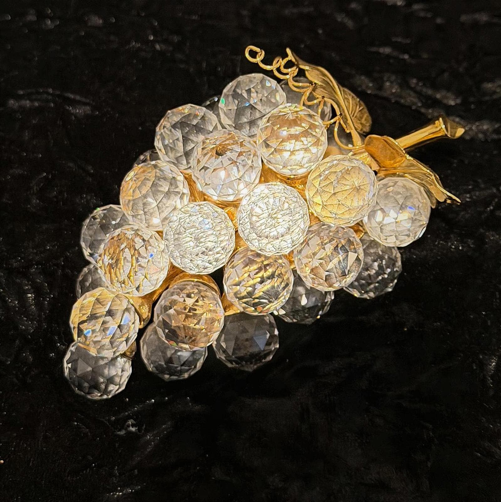 Swarovski Crystal Grape Cluster - Etsy