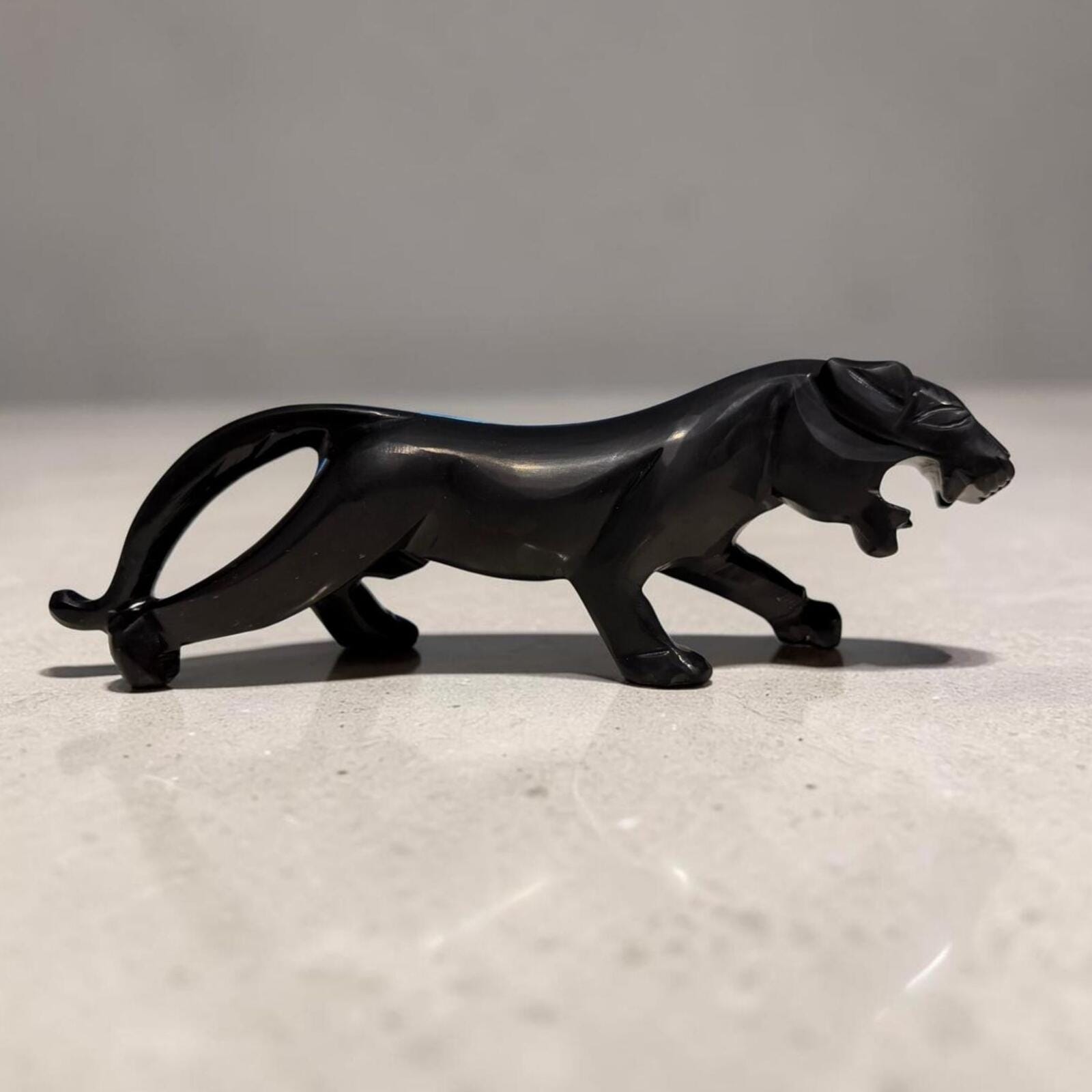 Vintage black jaguar figurine - Etsy 日本