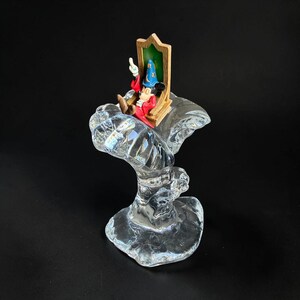 Vintage Walt Disney Crystal & Pewter Mickey Mouse Figurine - 10322 image 3