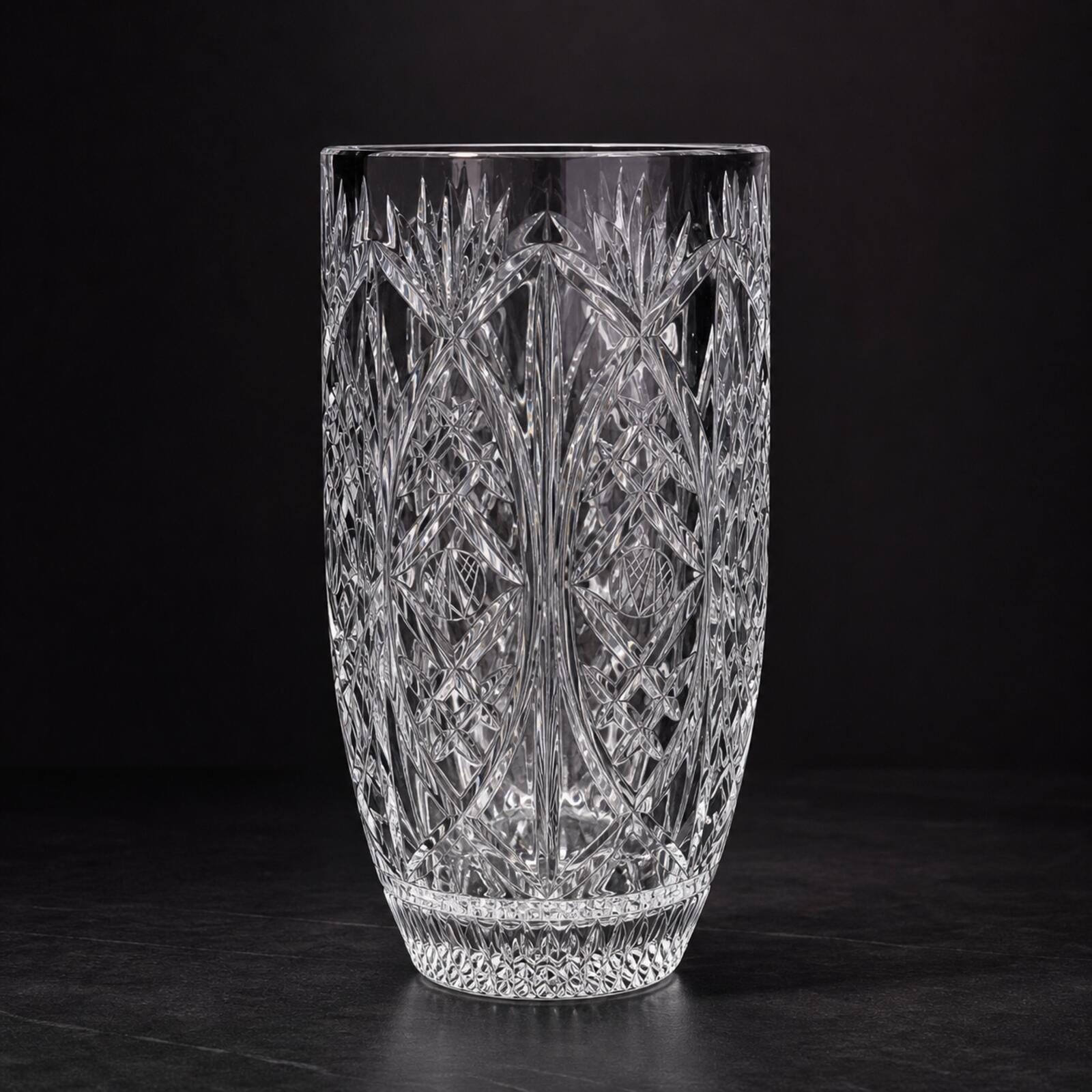 Large waterford crystal vase - Etsy 日本