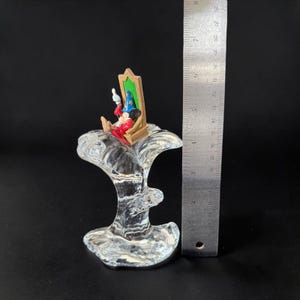 Vintage Walt Disney Crystal & Pewter Mickey Mouse Figurine - 10322 image 6