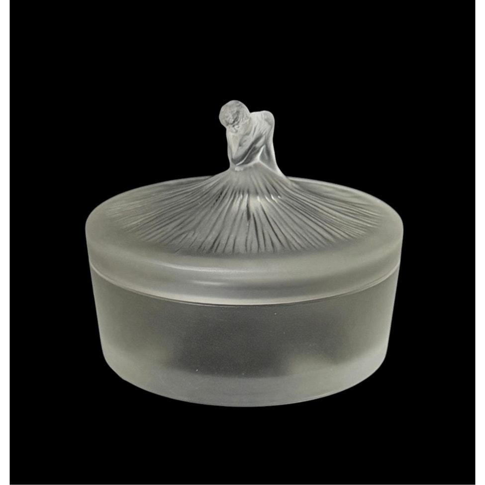 Lalique Powder Jar - Etsy