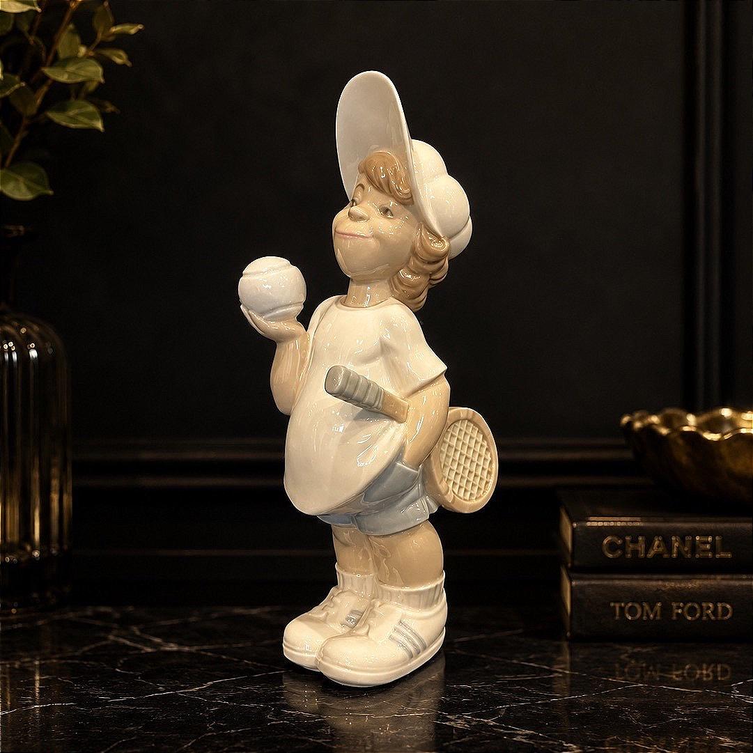 Lladro Tennis Player - Etsy