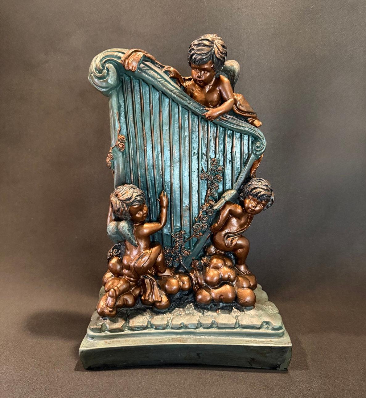 Harp statue - Etsy 日本