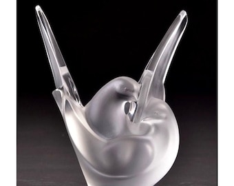 R ラリック フランス サン・フランソワ 鳥 クリアフロストクリスタル