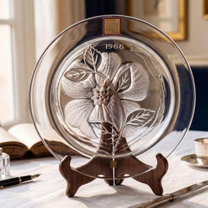 Lalique Crystal Plates - Etsy