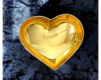 Michael Aram Gold Heart Dish Bowl 4.5