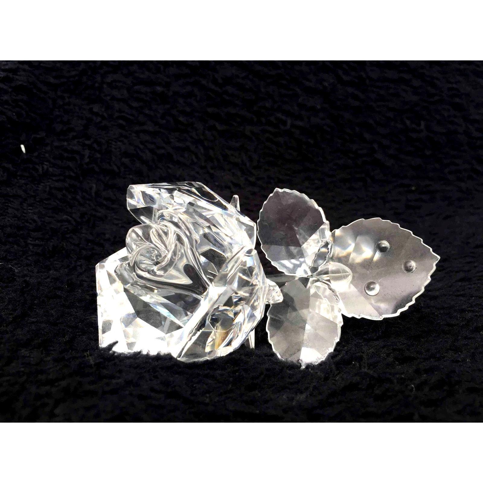 Swarovski Crystal Flower Figurines - Etsy Canada