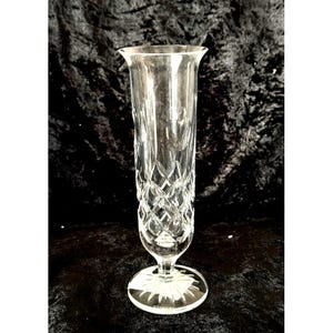 Vase Crystal Bud Waterford : vase cannelé taillé en diamant, Irlande