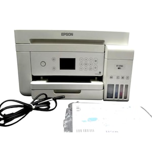 Epson EcoTank ET-3760 All-in-One Supertank Printer - Wireless, Scan, Copy, ADF - Great Condition, Used