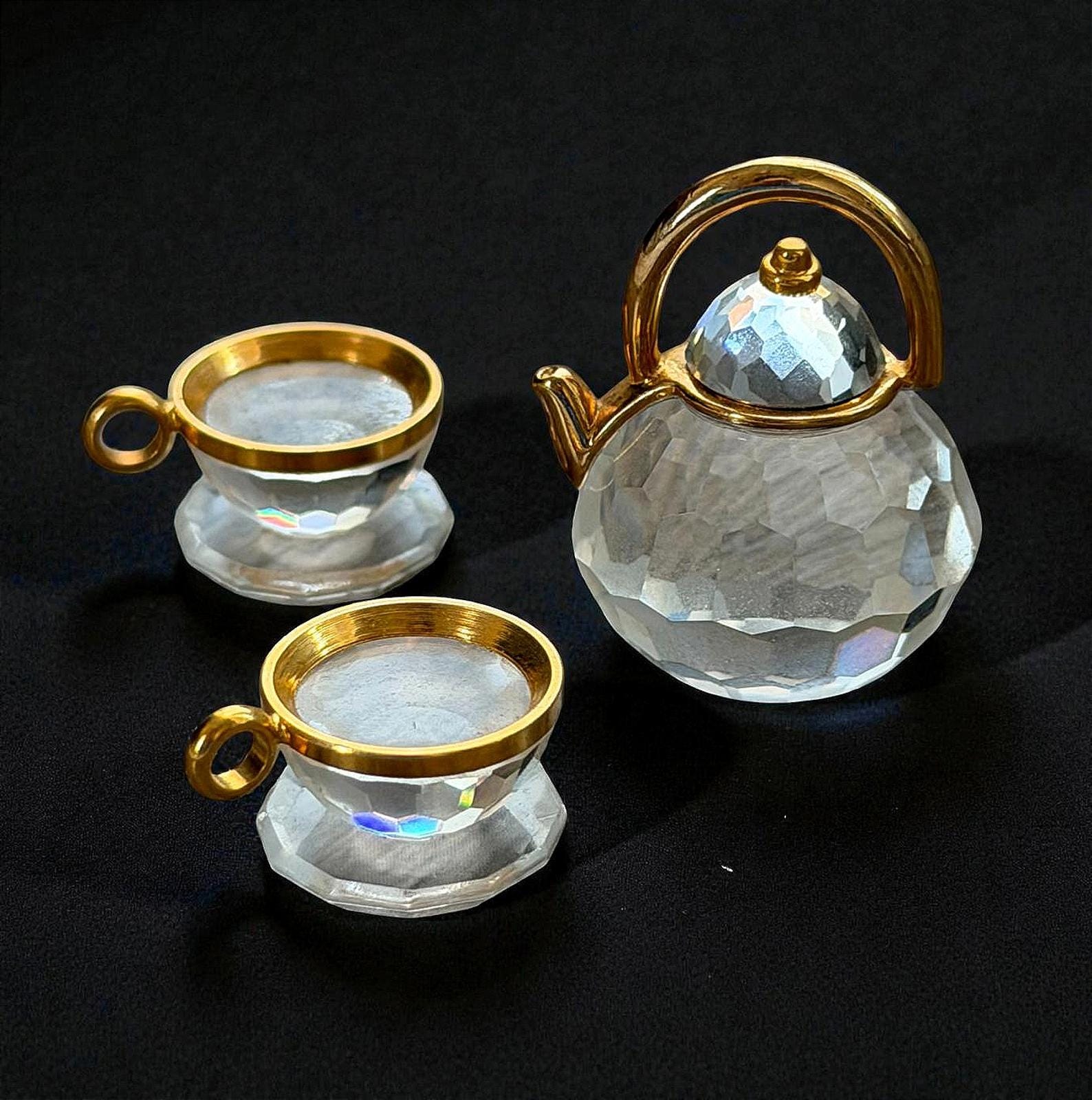 Swarovski Tea Set - Etsy