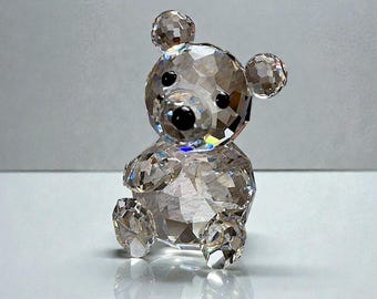 スワロフスキークリスタル クリスベア ハニーポット付き - 箱入り
