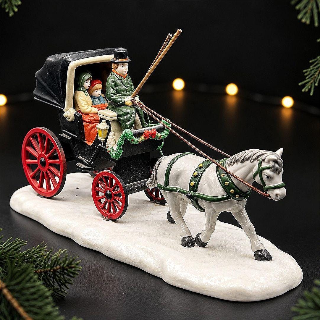 Dept 56 Horse and Carriage - Etsy