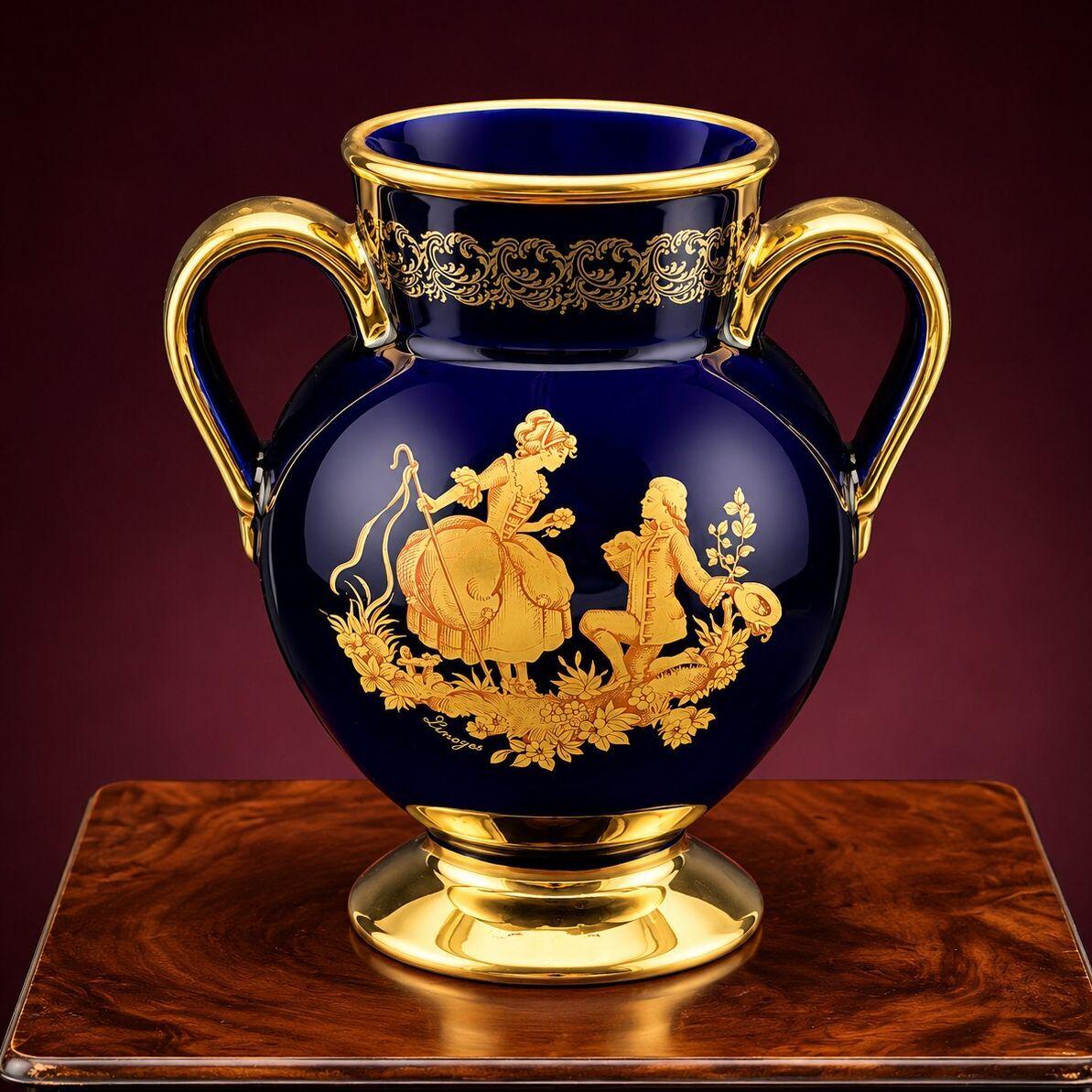 Limoges castel vase - Etsy 日本