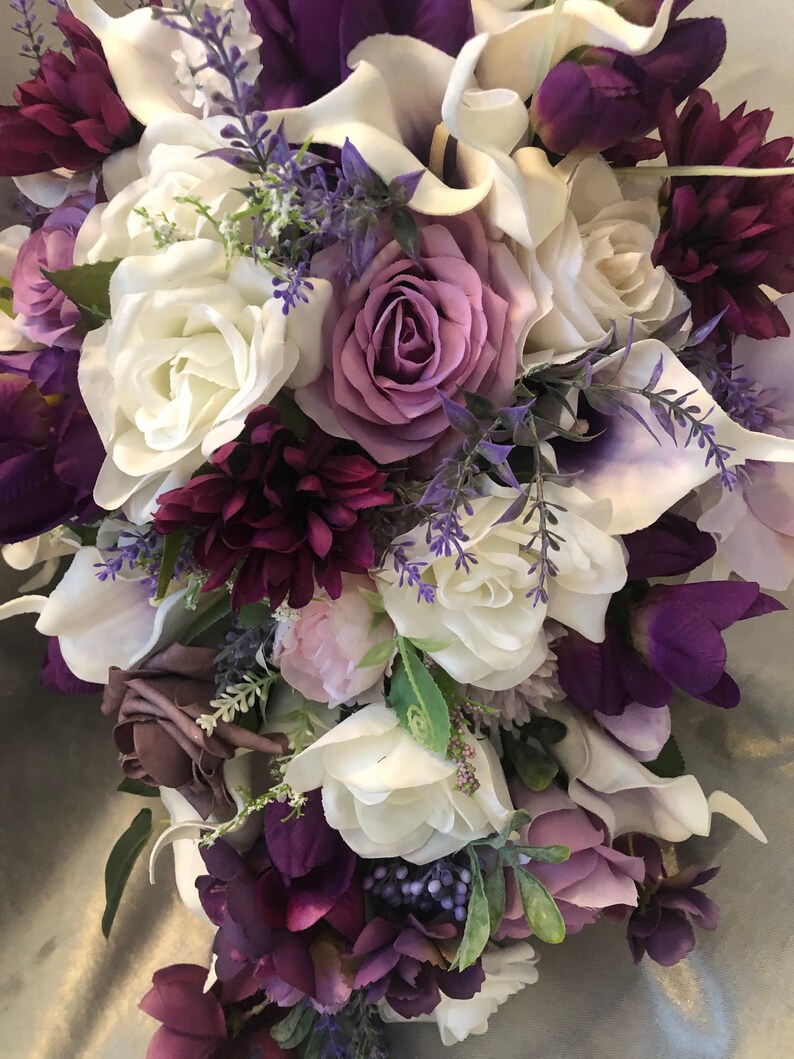 purple flowers for bouquets
