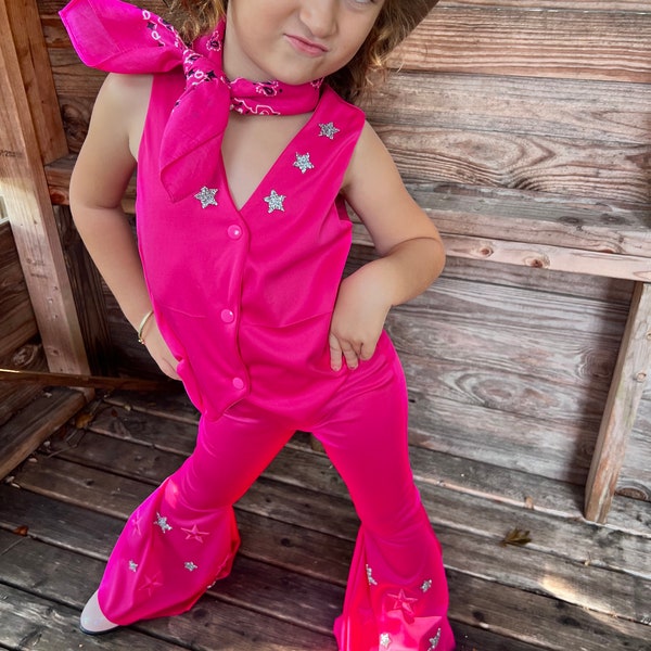 Pink Cowgirl outfit costume