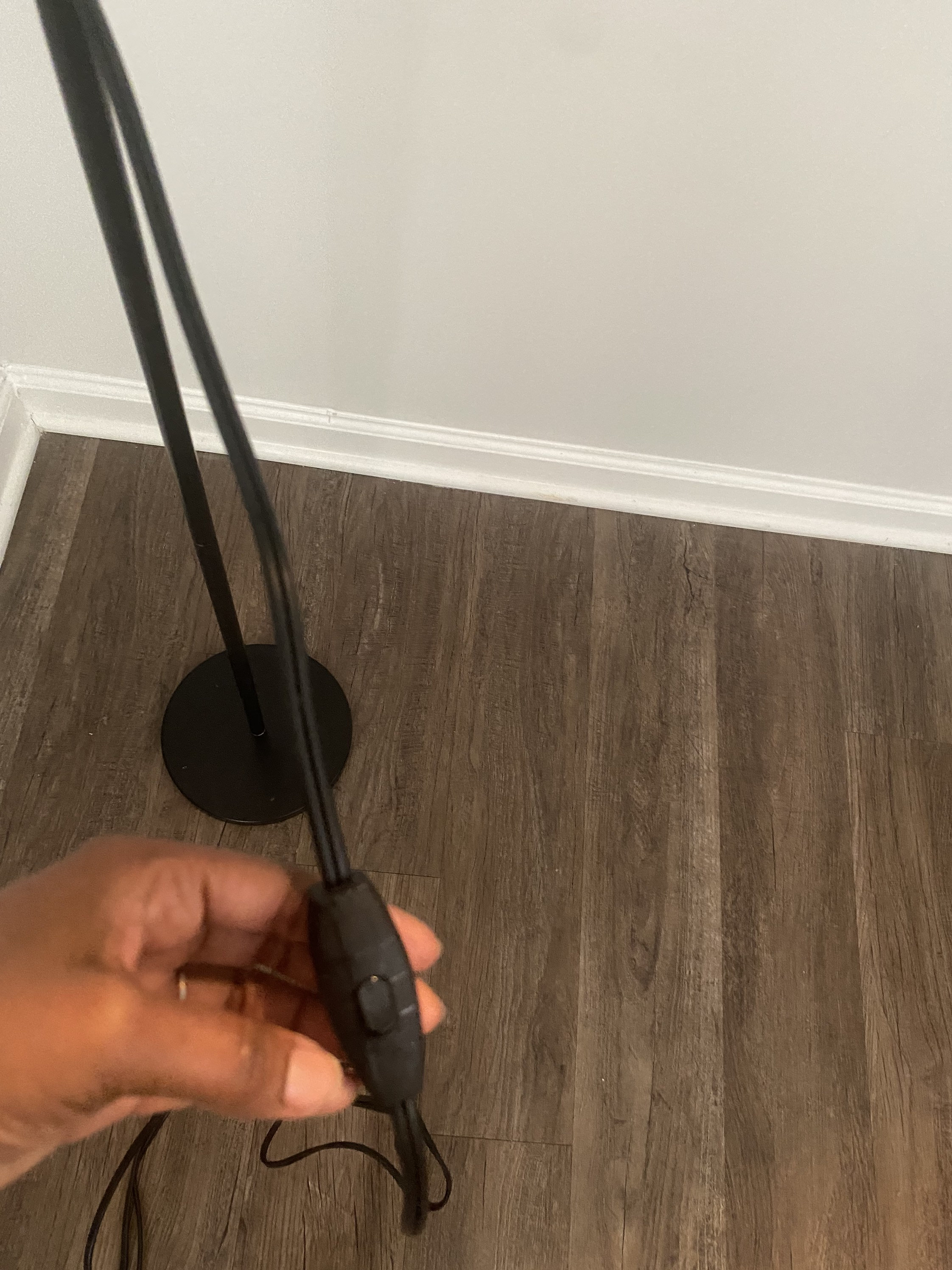 Vintage Halogen IKEA MIL Black Floor Lamp Adjustable Etsy